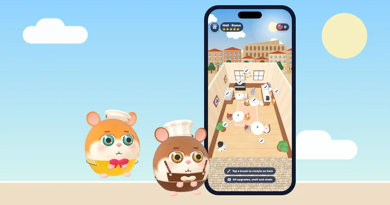 شرح آلية لغز فرز الطعام في Hamster Jam وتوجيه الهامستر إلى طبقه