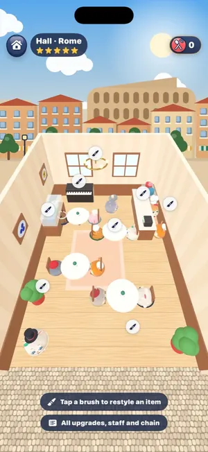 Hamster Jam — 重新装修餐厅大堂