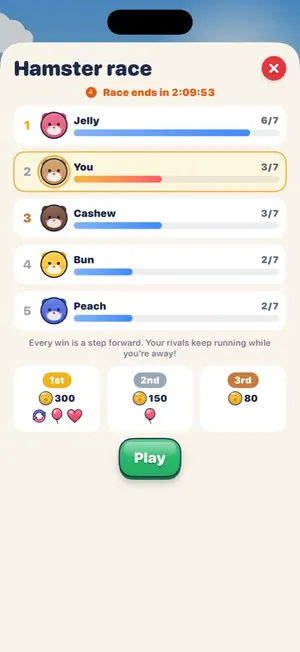 Hamster Jam — 仓鼠赛跑